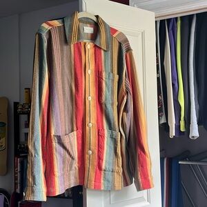 Aime Leon Dore Blanket Stripe Chore Shirt